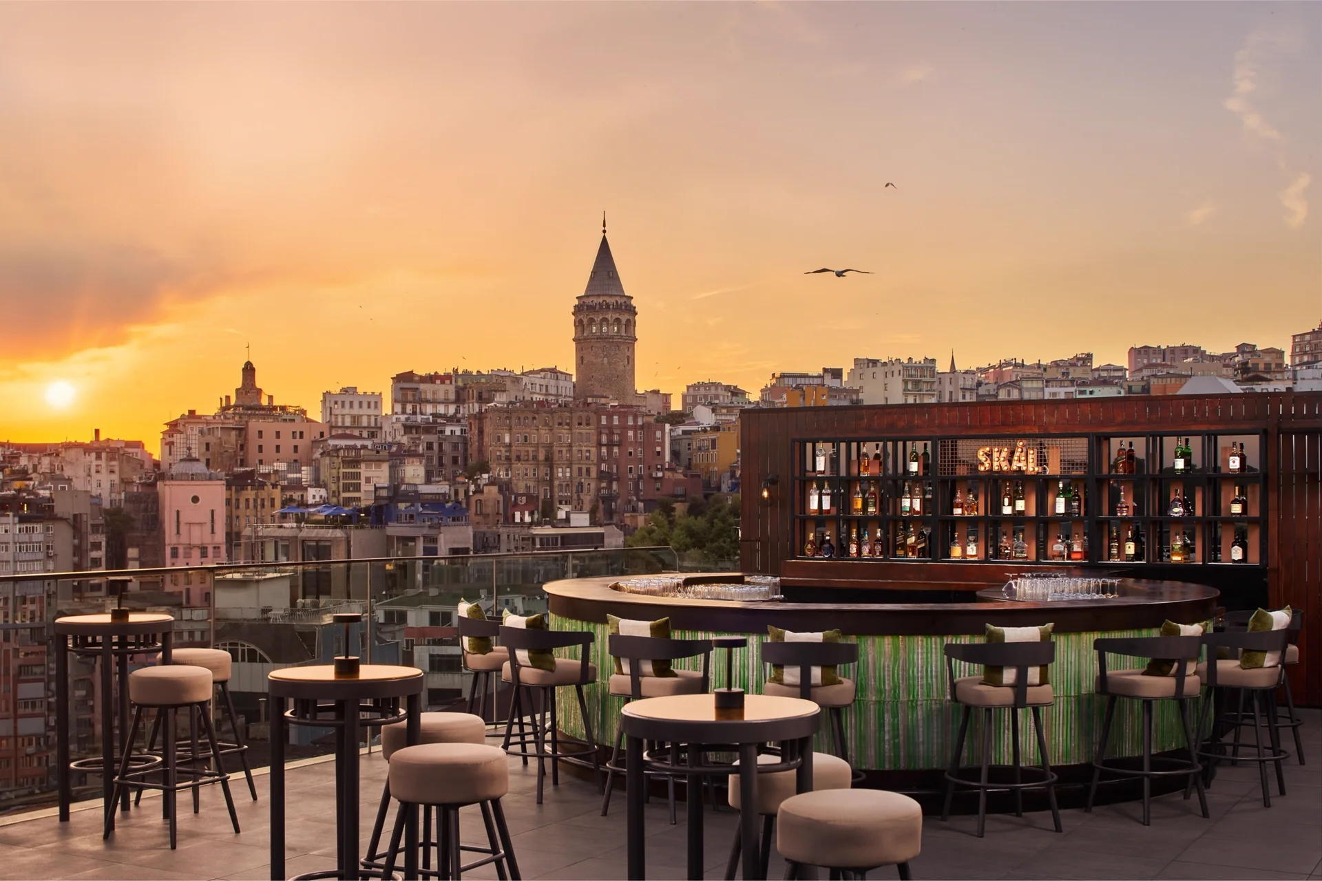Istanbul, Where East meets West on a bridge of minarets and rooftop bars.